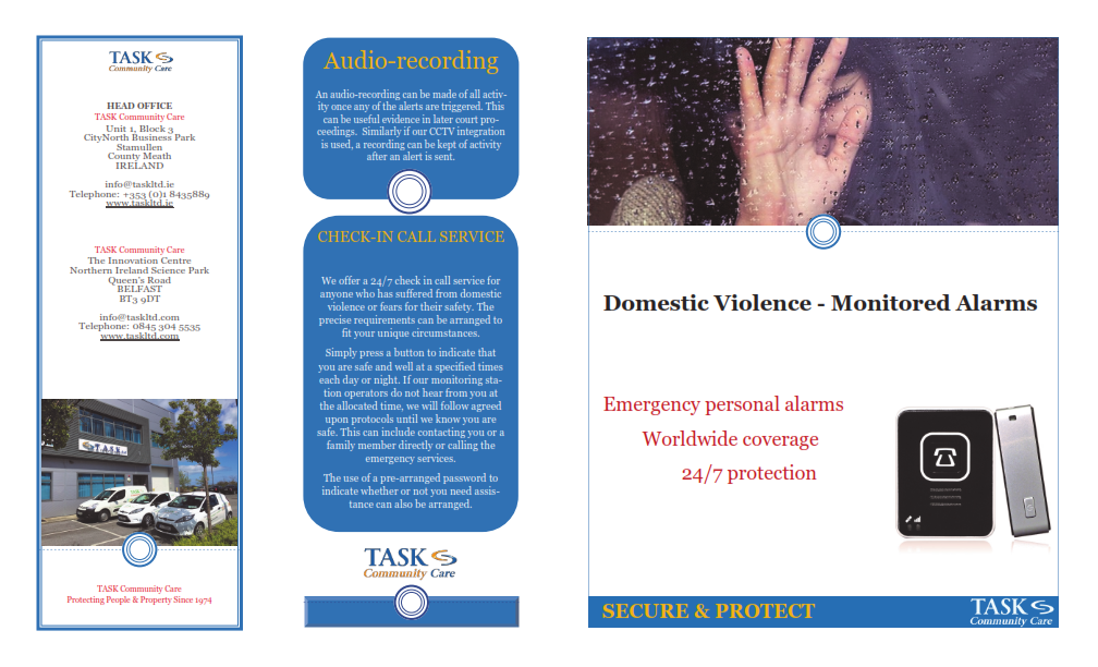 Domestic Violence Monitored Alarms 