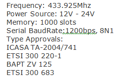 SENTRY 1000 Channel Complex Receiver